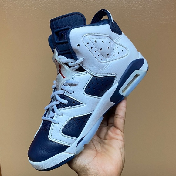 2024 Air Jordan 6 Retro Olympic Size 6.5 - Picture 7 of 16
